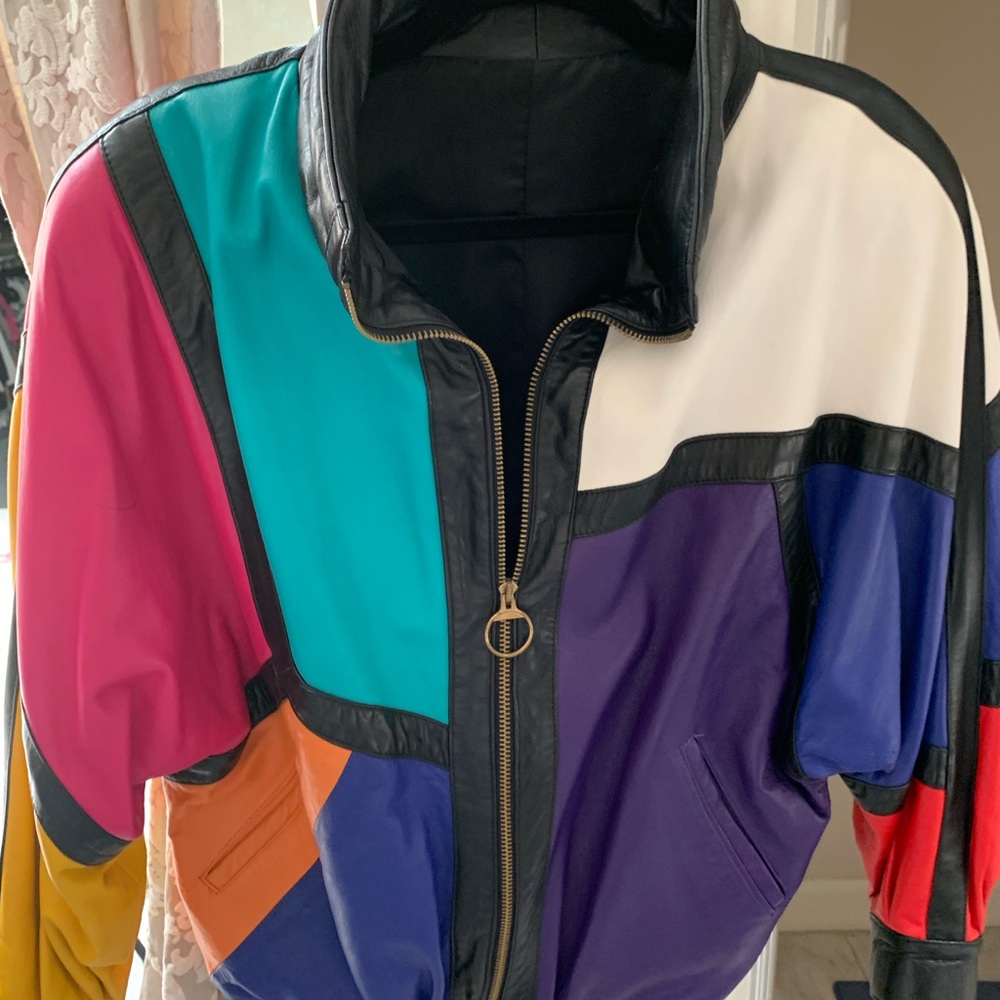 Custom leather jacket made in Alaska